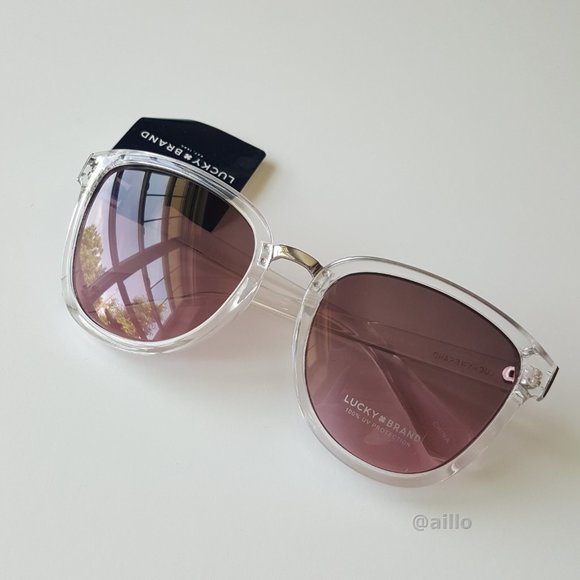 Lucky 🍀 Brand TRESTLES CRYSTAL Sunglasses - Picture 2 of 11